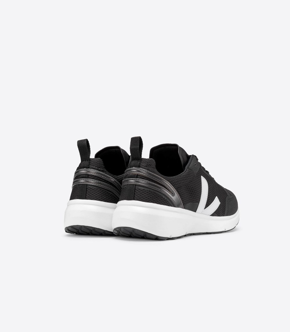 Veja Trainers Mens Black/White - Condor 2 Alveomesh - XJMI-43920